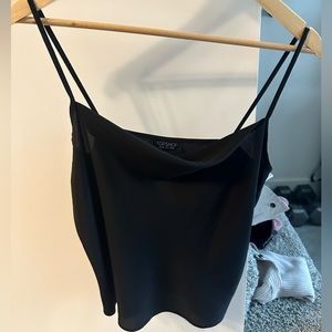 Topshop Cowl Neck Tank Top